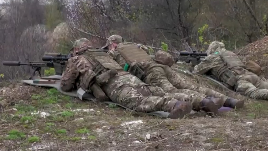 Cận cảnh khu vực lính Ukraine cố thủ và rút chạy ở Bakhmut